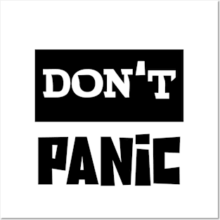 Don't panic 2 Posters and Art